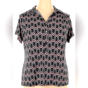 Alfani Short Sleeve Collared Shirt